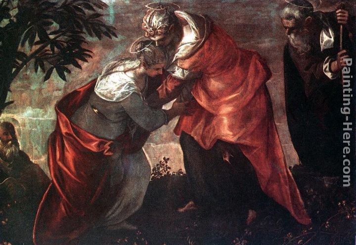 Jacopo Robusti Tintoretto The Visitation